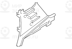 Luftfьhrung Links
 BMW 51778068577