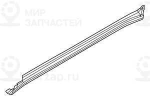 Schwellerverkleidung Grundiert Rechts
 BMW 51778091996