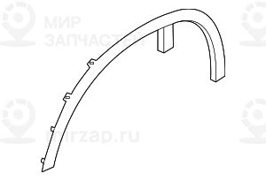 Накладка Арки Колеса П Пд
 BMW 51778099124