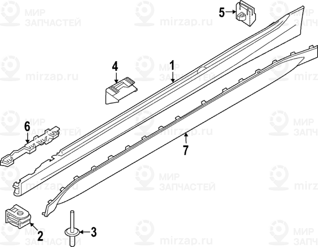 Запчасть BMW 51779882382