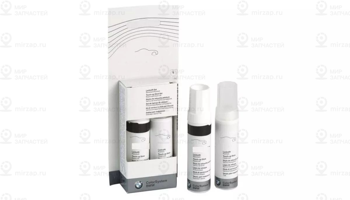 Краска-карандаш к-т mineral-weiss мет. 2X12ML A96
 BMW 51912148499