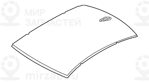 Dachaussenhaut Carbon
 BMW 51918084167