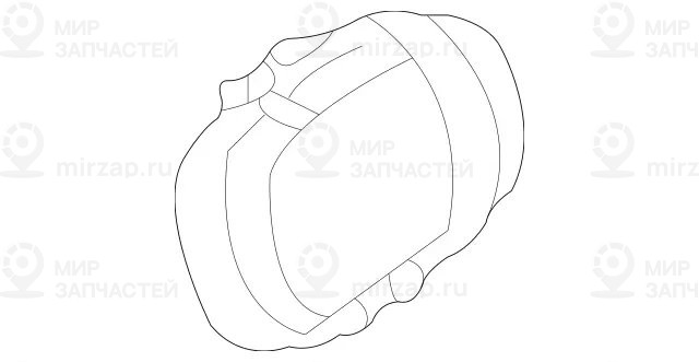 Запчасть Mercedes-Benz A2208200349