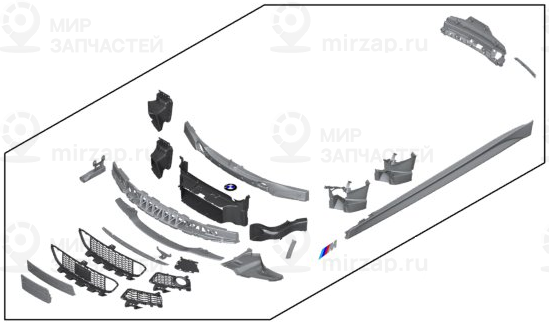 К-т доосн. ' aerodynamik' базовый к-т
 BMW 51952318192