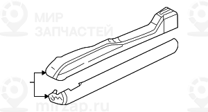 Запчасть BMW 52103448267