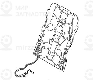 Массажный Мат Спереди Слева
 BMW 52105A1A503