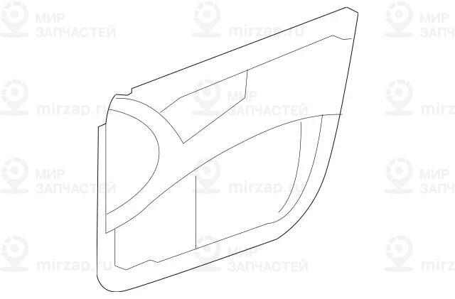 Запчасть Mercedes-Benz A22172017799E71