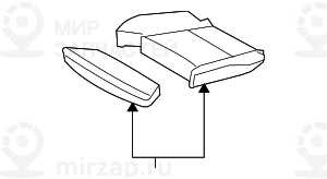 Запчасть BMW 52106973409