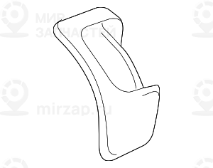 Щиток механизма разблокировки Л SCHWARZ
 BMW 52106985581