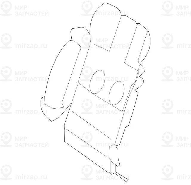 Запчасть Mercedes-Benz A2219105504