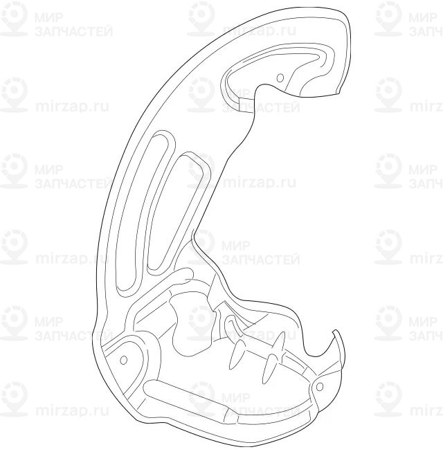 Запчасть Mercedes-Benz A2224211020