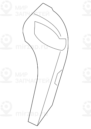 Накладка направляющей ремня Л
 BMW 52107228305