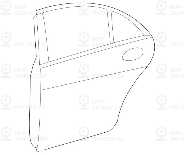 Запчасть Mercedes-Benz A2227300105