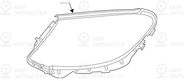 Запчасть Mercedes-Benz A2228261100