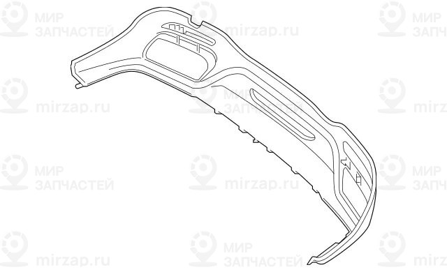 Запчасть Mercedes-Benz A22288594019197