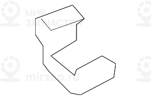 Защитный кожух направл.сиденья л наруж
 BMW 52107314013