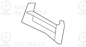 Накладка держателя экрана
 BMW 52107317463