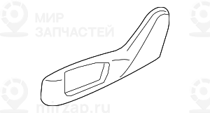 Накладка сиденья п наруж
 BMW 52107318974