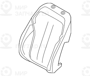 Запчасть BMW 52107354597
