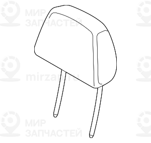 Подголовник кожа
 BMW 52107362619