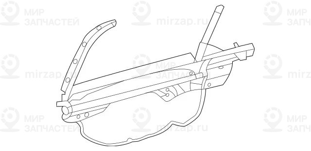 Запчасть Mercedes-Benz A22381068007P98