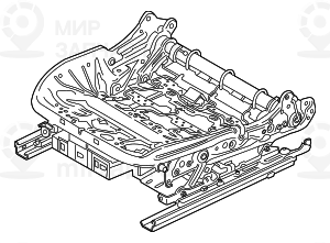 Sitzmechanik Elektrisch Rechts
 BMW 52107414610