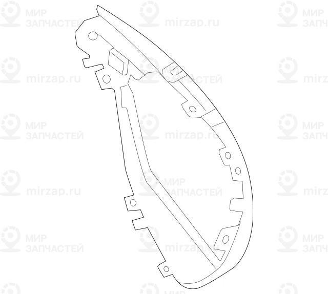 Запчасть Mercedes-Benz A2238856000
