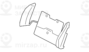 Поясн.опора С Рег.бок.поддержки Спинки
 BMW 52107468673