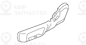 Blende Sitz Aussen Links
 BMW 52107469663