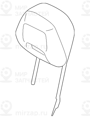 Подголовник Сиденья Повыш. Комф. . Кожа
 BMW 52107497645