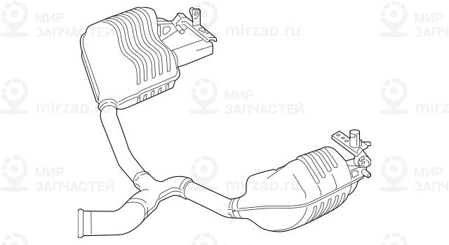 Запчасть Mercedes-Benz A2384903500