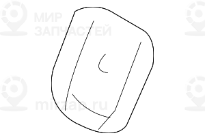 Накладка Isofix Schwarz
 BMW 52207118674