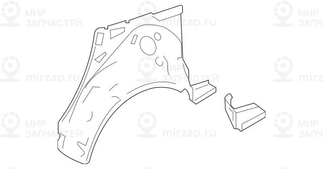 Запчасть Mercedes-Benz A2466300369