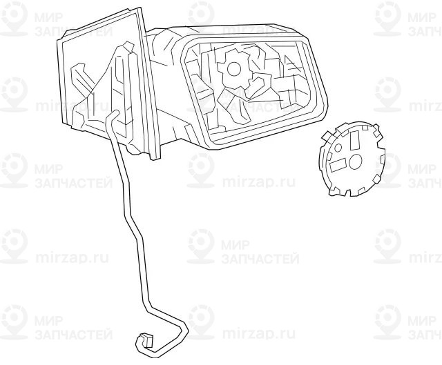 Запчасть Mercedes-Benz A2468100100