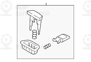 Taste Ablagefach
 BMW 52207351572