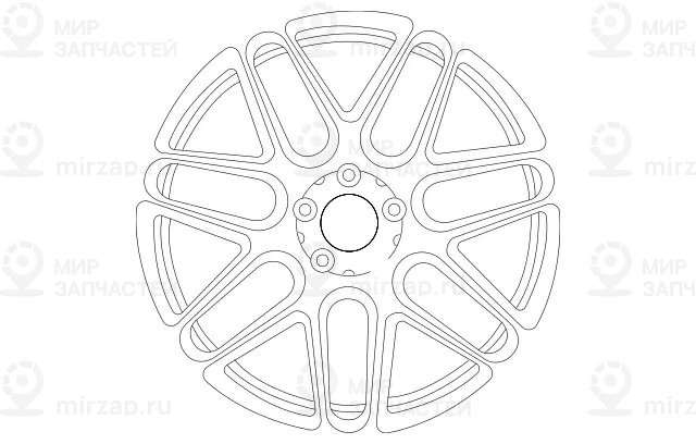 Запчасть Mercedes-Benz A2534000700