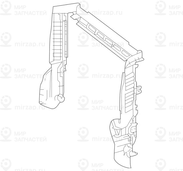Запчасть Mercedes-Benz A2535050530