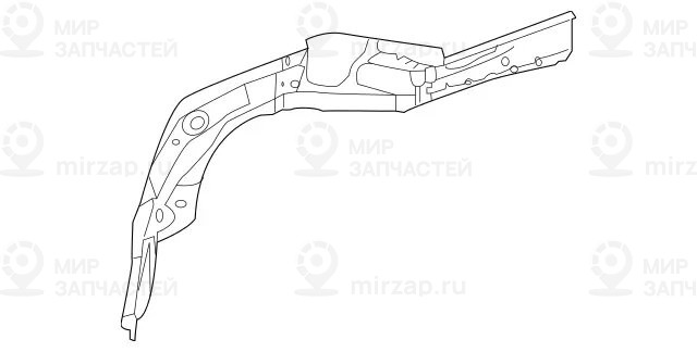 Запчасть Mercedes-Benz A2536100201