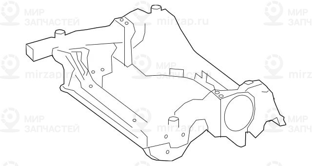 Запчасть Mercedes-Benz A2536208500