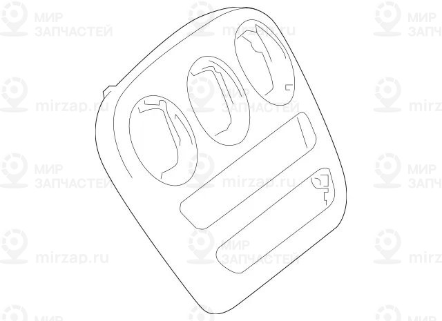 Запчасть Mercedes-Benz A2536802503