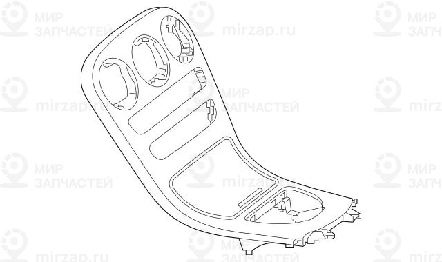 Запчасть Mercedes-Benz A2536806802