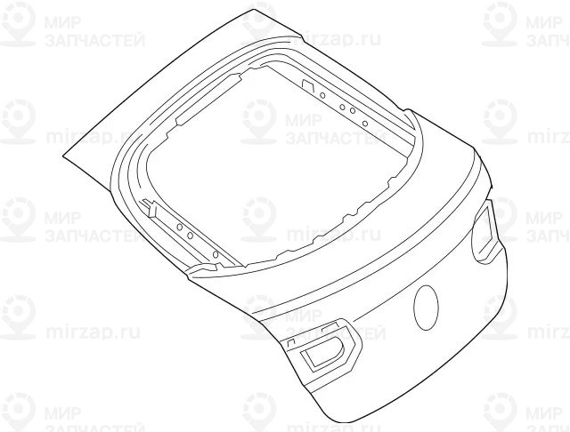 Запчасть Mercedes-Benz A2537400105