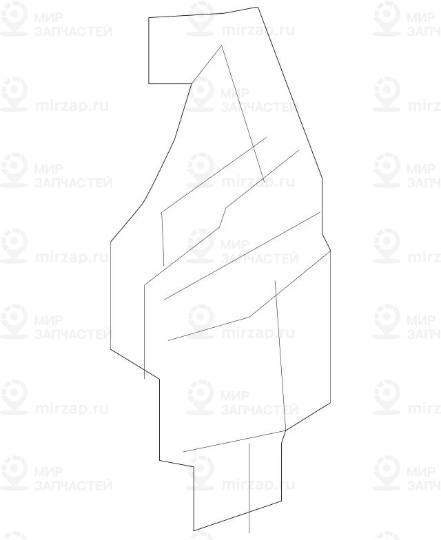 Запчасть Mercedes-Benz A2538801003