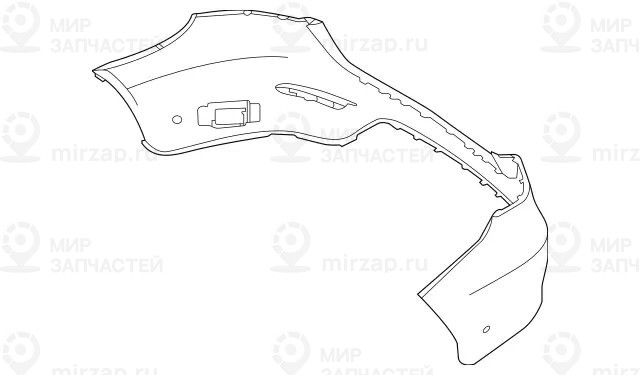 Запчасть Mercedes-Benz A2538805703