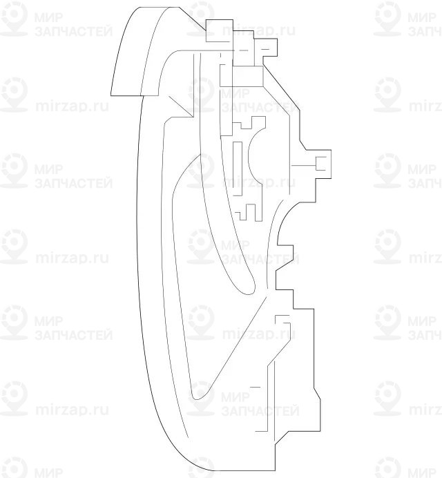 Запчасть Mercedes-Benz A2538870200