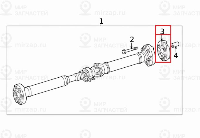 Муфта карданного вала
 Mercedes-Benz A2904110100