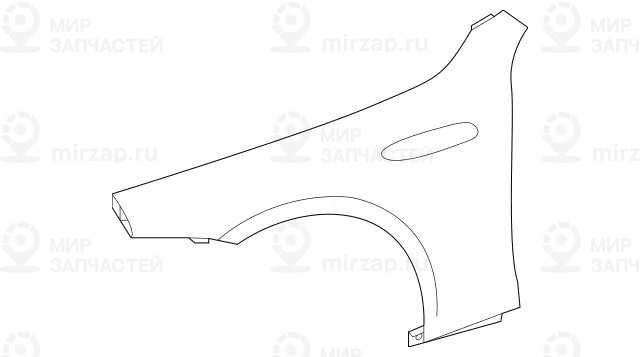 Запчасть Mercedes-Benz A2908805000