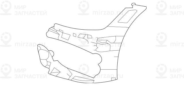 Запчасть Mercedes-Benz A2908856400