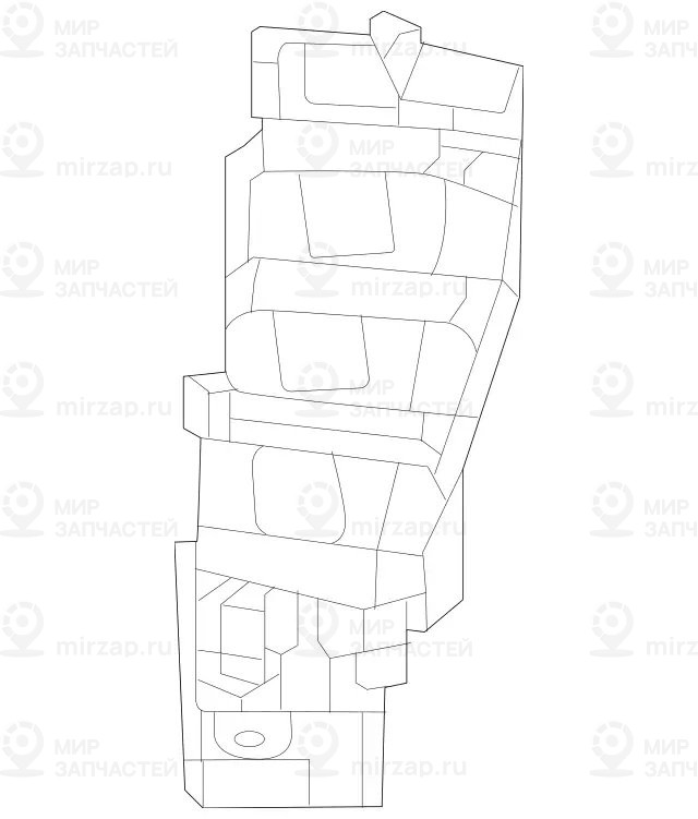 Запчасть Mercedes-Benz A2909005402