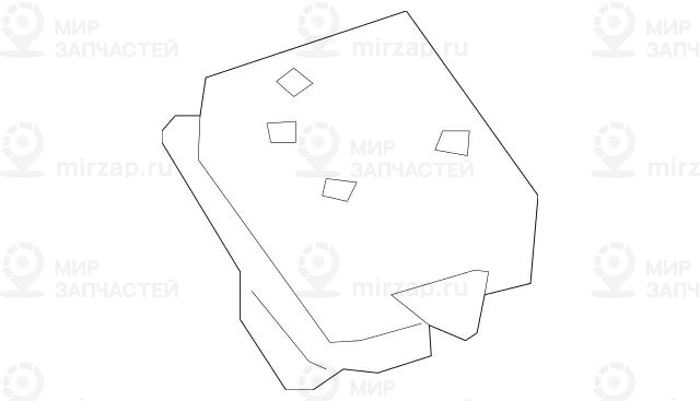 Запчасть Mercedes-Benz A2929058900